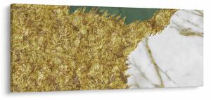 Obraz - Zelený mramor N⁰2 (120x50 cm)