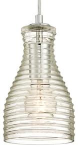 Westinghouse závesná lampa 6329240, vlnité sklo