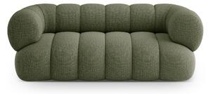 MUZZA Dvojmiestna pohovka KOEGO 180 cm chenille zelená