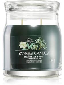 Yankee Candle Silver Sage & Pine vonná sviečka Signature 368 g