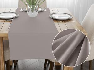 Biante Zamatový behúň na stôl Velvet Prémium SVP-015 Latte 35x140 cm