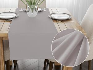 Biante Zamatový behúň na stôl Velvet Prémium SVP-018 Svetlo sivý 35x120 cm