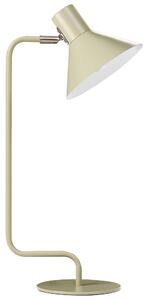 Stolná lampa svetlozelená kovová 51 cm kužeľovité tienidlo nočná lampa moderný industriálny štýl spálňa obývacia izba kancelária