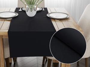 Biante Dekoračný behúň na stôl BKS-410 Čierny 20x120 cm