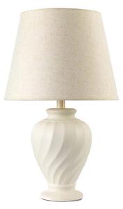 ONLI - Stolná lampa VORTICE 1xE27/22W/230V 64 cm krémová