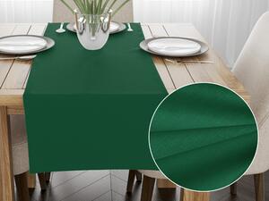 Biante Bavlnený behúň na stôl Moni MOD-514 Tmavo zelený 20x120 cm