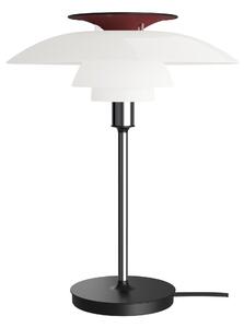Stolová lampa PH 80, Opal white / High lustre chrome – Louis Poulsen