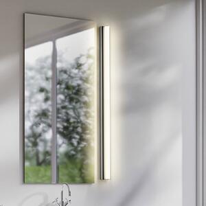 Helestra LED zrkadlo svetlo LOOM 2, dĺžka 90 cm, IP44,, Chrómová / strieborná, Kúpeľňa, kov