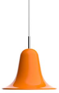 VERPAN závesné svietidlo Pantop, oranžové, Ø 23 cm, kov, E14, Žltá / oranžová, Obývacia izba / jedáleň, kov, Dizajn, Závesné svietidlo
