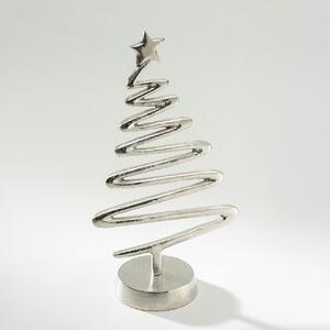 Stojaca dekorácia Silver Tree I 17x11x31 cm