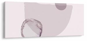 Obraz - Fialový minimalizmus N⁰2 (120x50 cm)