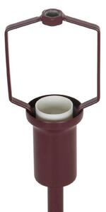 Stolová lampa Ellen mini, bordová, výška 25 cm, kov, Červená, Obývacia izba / jedáleň, kov, Škandinávsky, Stojacie svietidlo