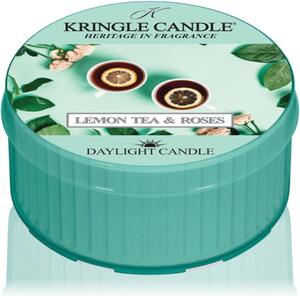Kringle Candle Lemon Tea & Roses vonná sviečka 42 g