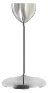 LED závesné svietidlo Artist, Ø 25 cm, farba ocele, nerezová oceľ, Hliník / sivá / zinok, Obývacia izba / jedáleň, Nehrdzavejúca oceľ, Škandinávsky, Závesné svietidlo