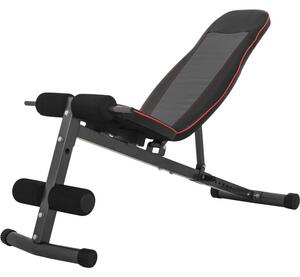 Gorilla Sports Multifunkčná nastaviteľná lavička, 138 cm