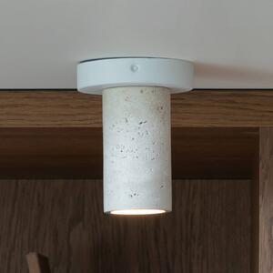 It's about RoMi Stropné svietidlo Tivoli, biele, výška 15 cm, Biela / opálová, Obývacia izba / jedáleň, Kameň, Moderný, Závesné svietidlo