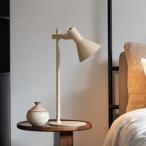 It's about RoMi stolová lampa Stavanger, béžová, výška 51 cm, Krémová / jantárovo žltá, Pracovňa / Kancelária, kov, Škandinávsky