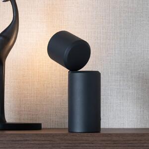 It's about RoMi LED stolná lampa Milan, čierna, 19 cm, Čierna, Obývacia izba / jedáleň, Hliník, Moderný