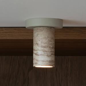 It's about RoMi Stropné svietidlo Tivoli, piesková farba, výška 15 cm, Krémová / jantárovo žltá, Obývacia izba / jedáleň, Kameň, Moderný, Závesné svietidlo