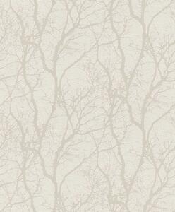RASCH | Vliesová tapeta na stenu TOP Collection 633252 | 0,53 x 10,05 m | krémová, béžová