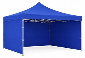 JAKS Nožnicový stan PREMIUM QUALITY modrý 3 m x 4,5 m