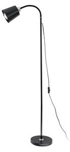 Stojacia lampa 1xE27/40W/230V čierna