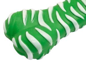 Gumová hračka pre psov BONE 18 cm, zelená