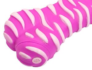 Gumová hračka pre psov BONE 18 cm, fialová