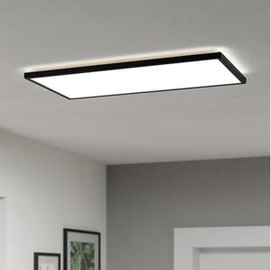 Eglo 901445-LED Kúpeľňové stropné svietidlo ROVITO 17,2W/230V 30x57cm IP44 čierna