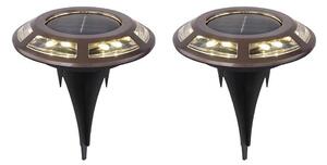 Globo 36415-2 - SADA 2x LED Solárne svietidlo SOLAR LED/0,72W/3V 3200K IP44