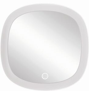 Kleine Wolke LED Mirror kozmetické zrkadlo 21.8x28.2 cm štvorcový s osvetlením biela 8098100886