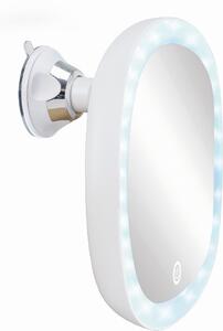 Kleine Wolke LED Mirror kozmetické zrkadlo 21.8x28.2 cm štvorcový s osvetlením biela 8098100886