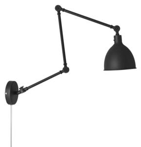 ByRydens 2827660-4000 - Stmievateľná nástenná lampa BAZAR 1xE27/5W/230V čierna