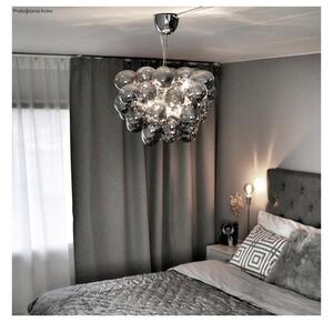 ByRydens 4200440-4505 - Luster na lanku GROSS 8xG9/4W/230V dymová/čierna