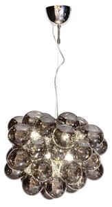 ByRydens 4200440-4505 - Luster na lanku GROSS 8xG9/4W/230V dymová/čierna