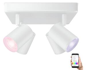 WiZ WiZ - LED RGBW Stmievateľné bodové svietidlo IMAGEO 4xGU10/4,9W/230V biela Wi-Fi WI0069 + záruka 3 roky zadarmo