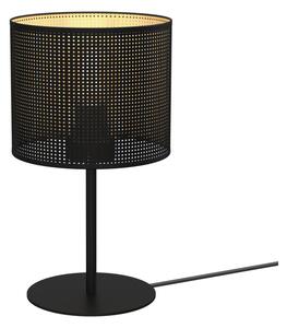 Stolná lampa LOFT SHADE 1xE27/60W/230V pr. 18 cm čierna/zlatá LU5256 + záruka 3 roky zadarmo