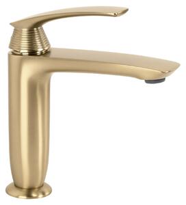 Umývadlová Batéria REA Premium Como Low Brush Gold