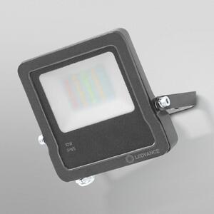 LEDVANCE SMART+ WiFi Floodlight, RGBW, sivá, 10 W