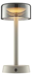 Brilliant - LED stmievateľná nabíjateľná dotyková stolová lampa RAZOR LED/2,5W/5V 2700K IP44 šedá