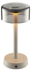 Brilliant - LED stmievateľná nabíjateľná dotyková stolová lampa RAZOR LED/2,5W/5V 2700K IP44 šedá