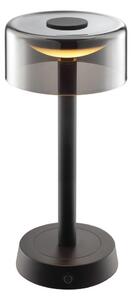 Brilliant - LED stmievateľná nabíjateľná dotyková stolná lampa RAZOR LED/2,5W/5V 2700K IP44 čierna