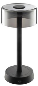 Brilliant - LED stmievateľná nabíjateľná dotyková stolná lampa RAZOR LED/2,5W/5V 2700K IP44 čierna