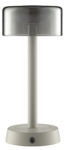 Brilliant - LED stmievateľná nabíjateľná dotyková stolová lampa RAZOR LED/2,5W/5V 2700K IP44 šedá