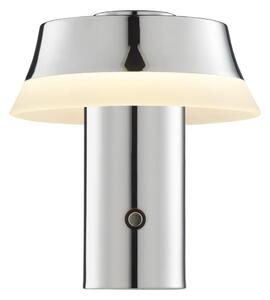 Brilliant - LED dotyková stmievateľná nabíjateľná stolná lampa KINICH LED/2,5W/5V 2700K lesklý chróm