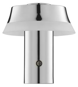 Brilliant - LED dotyková stmievateľná nabíjateľná stolná lampa KINICH LED/2,5W/5V 2700K lesklý chróm