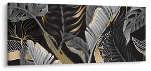 Obraz - Zlatá džungľa (120x50 cm)