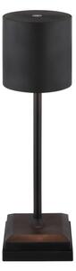 Globo 58487B - LED stmievateľná dotyková nabíjacia stolná lampa DIXON 1,5W/5V 2200 mAh čierna