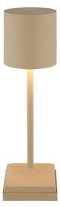 Globo 58487S - LED stmievateľná dotyková nabíjateľná stolová lampa DIXON 1,5 W/5 V 2200 mAh béžová