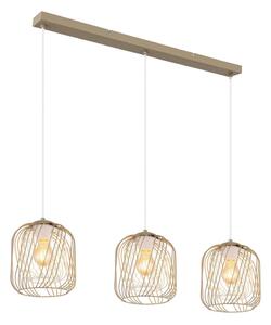 Globo 15965-3H - Závesný luster na lankách DICHTI 3xE27/40W/230V